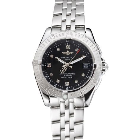 breitling colt lady 36mm|Breitling Colt Lady Black Dial Stainless Steel W .